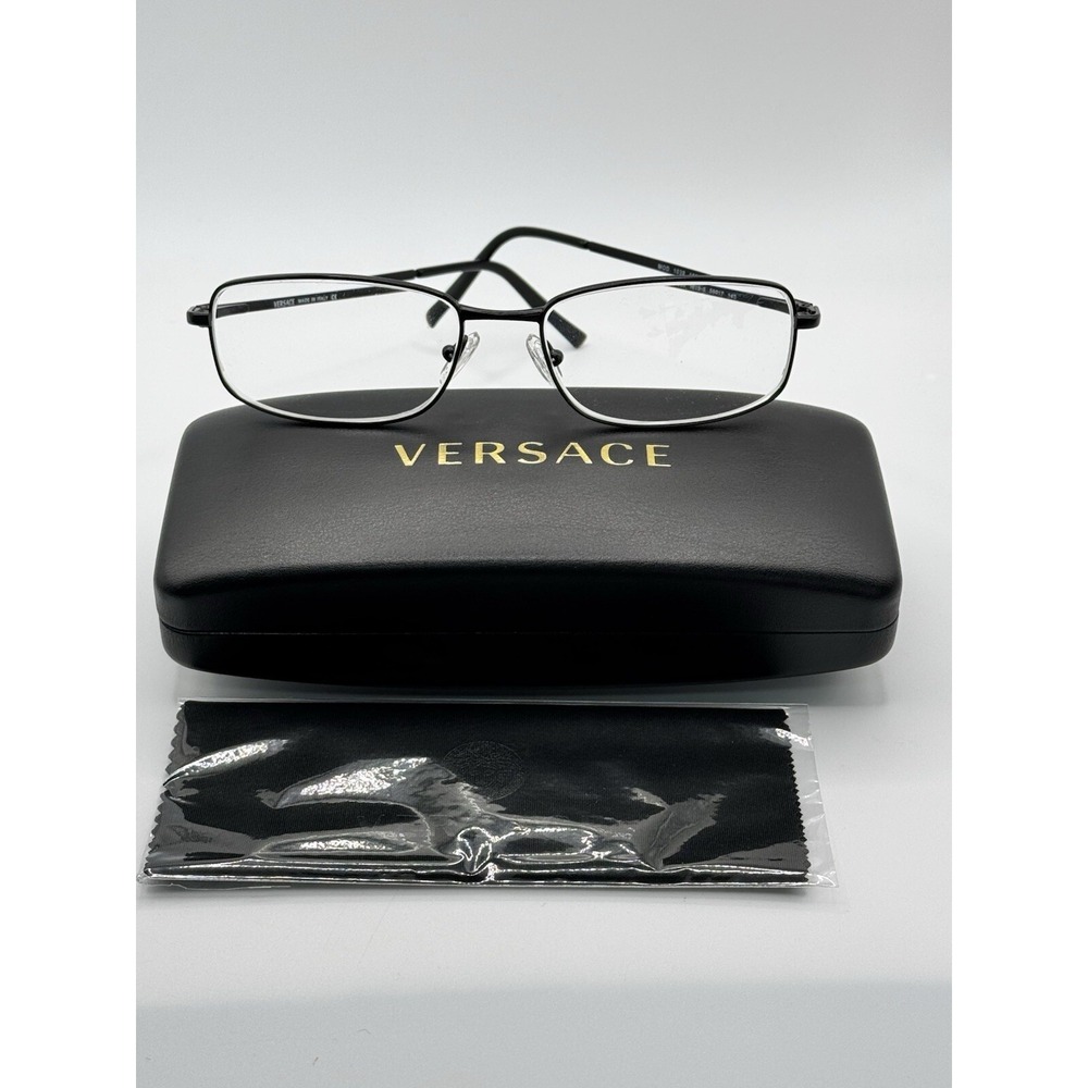 Versace Eyeglasses Frame Italy MOD. 1039 1001‎ 56-17-140 Silver Full Rim Read
